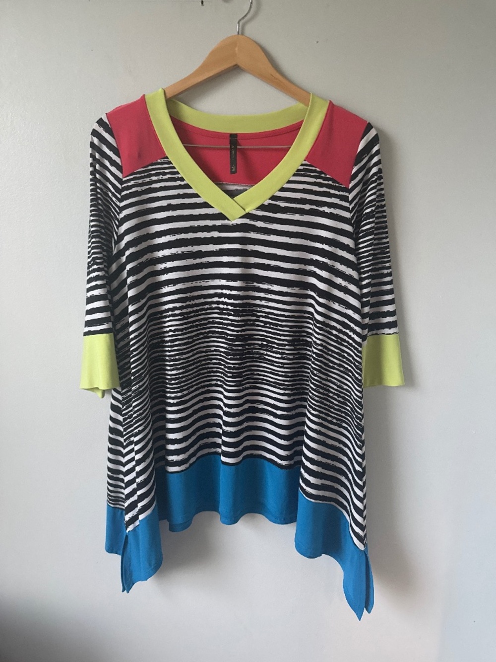 IC by Connie K colorful blouse